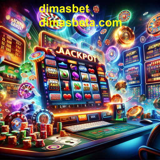 A Emoção dos Jackpot Games no Dimasbet